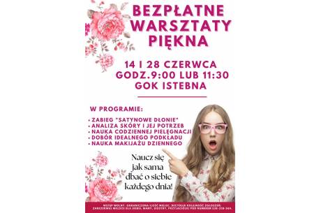 Bezpłatne warsztaty piękna